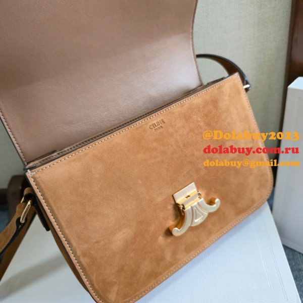 CLASSIQUE TRIOMPHE BAG Suede