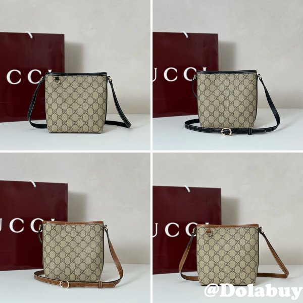 Gucci GG Emblem Nano Bucket Best 847090 Bag