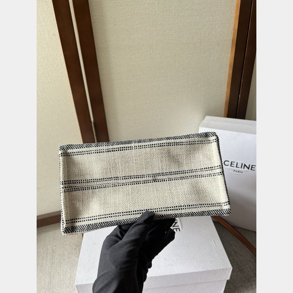 Wholesale Celine CABAS SMALL Canvas Tote Bag
