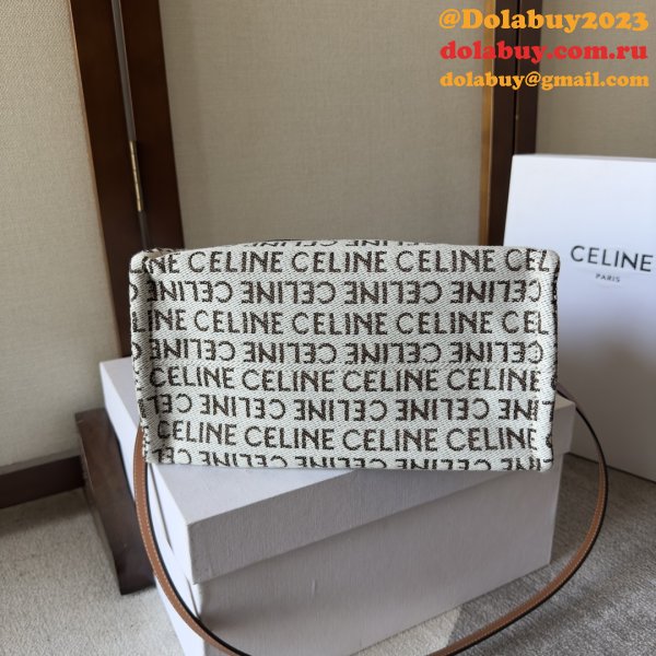 Wholesale Celine CABAS SMALL Canvas Tote Bag