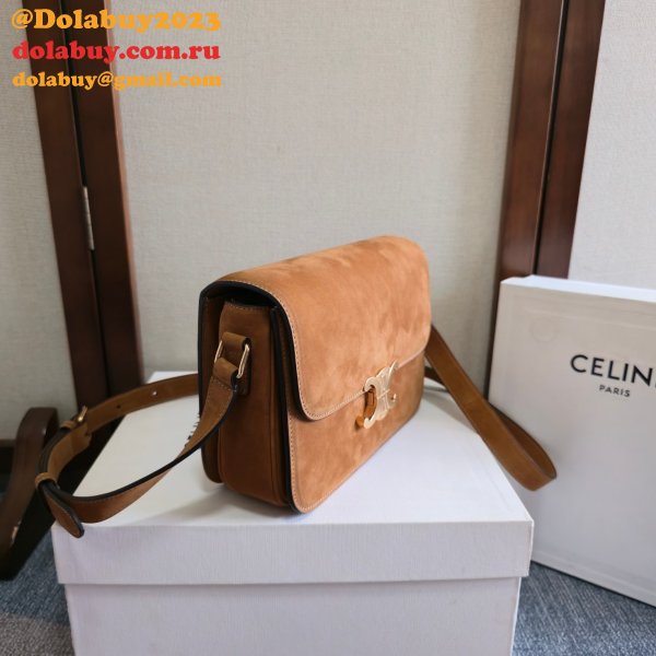 CLASSIQUE TRIOMPHE BAG Suede