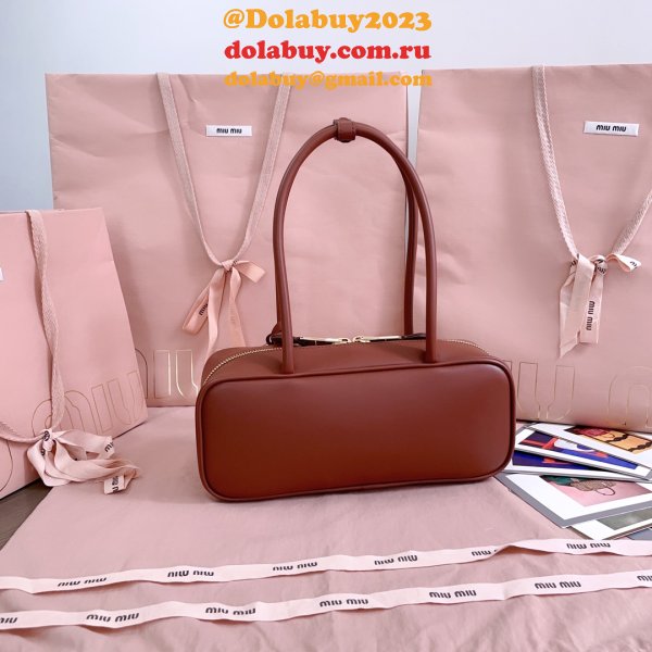 MIU MIU Bow Leather Bag 5BB173
