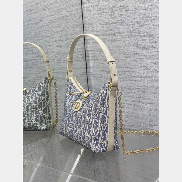 Christian Dior Montaigne Shoulder Oblique Jacquard 5268 Bag