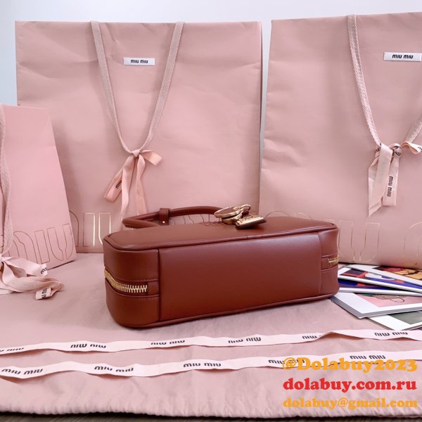 MIU MIU Bow Leather Bag 5BB173