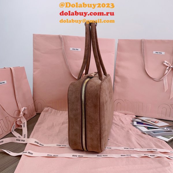 Miu Miu Suede Beau Bag 5BB117