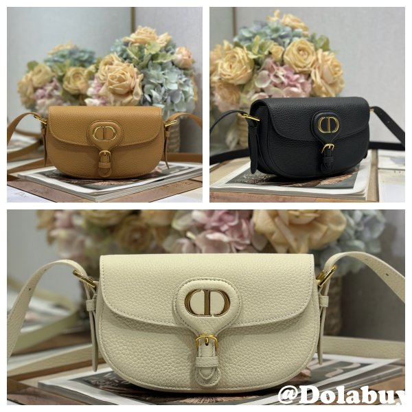 Replica Dior Bobby East-West Bag Grained Calfskin