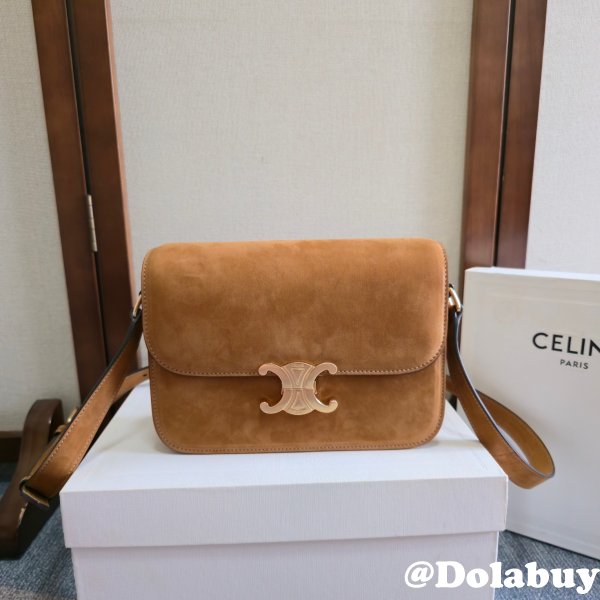 CLASSIQUE TRIOMPHE BAG Suede