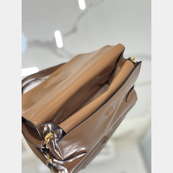 Soft Look Leather Shoulder Bag