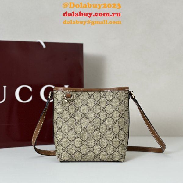 Gucci GG Emblem Nano Bucket Best 847090 Bag