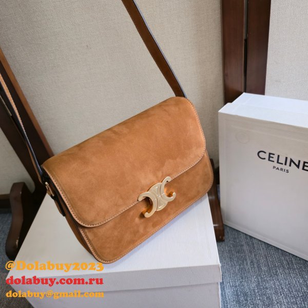 CLASSIQUE TRIOMPHE BAG Suede