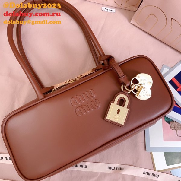 MIU MIU Bow Leather Bag 5BB173
