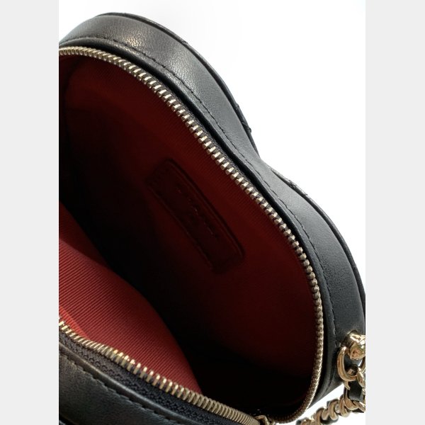 Quality Micro AP2784 Heart Clutch With Chain Bag