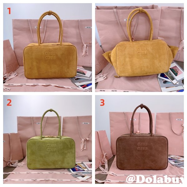 Miu Miu Suede Beau Bag 5BB117