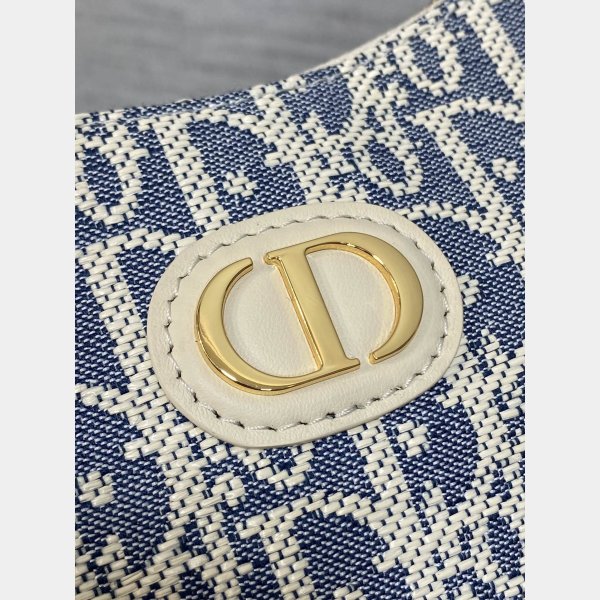 Christian Dior Montaigne Shoulder Oblique Jacquard 5268 Bag